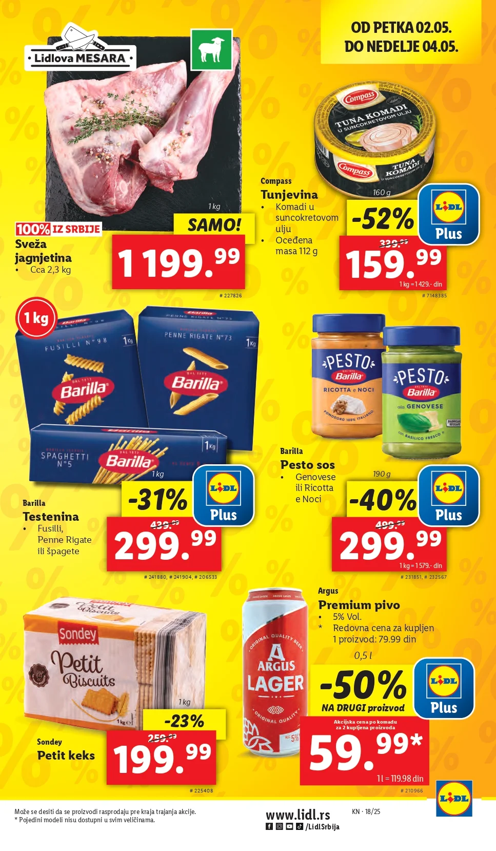 Lidl VIKEND AKCIJA 2-4.5.2025.