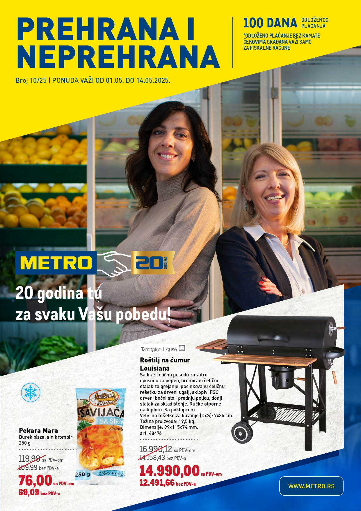 Metro katalog PREHRANA/NEPREHRANA 1-14.5.2025.