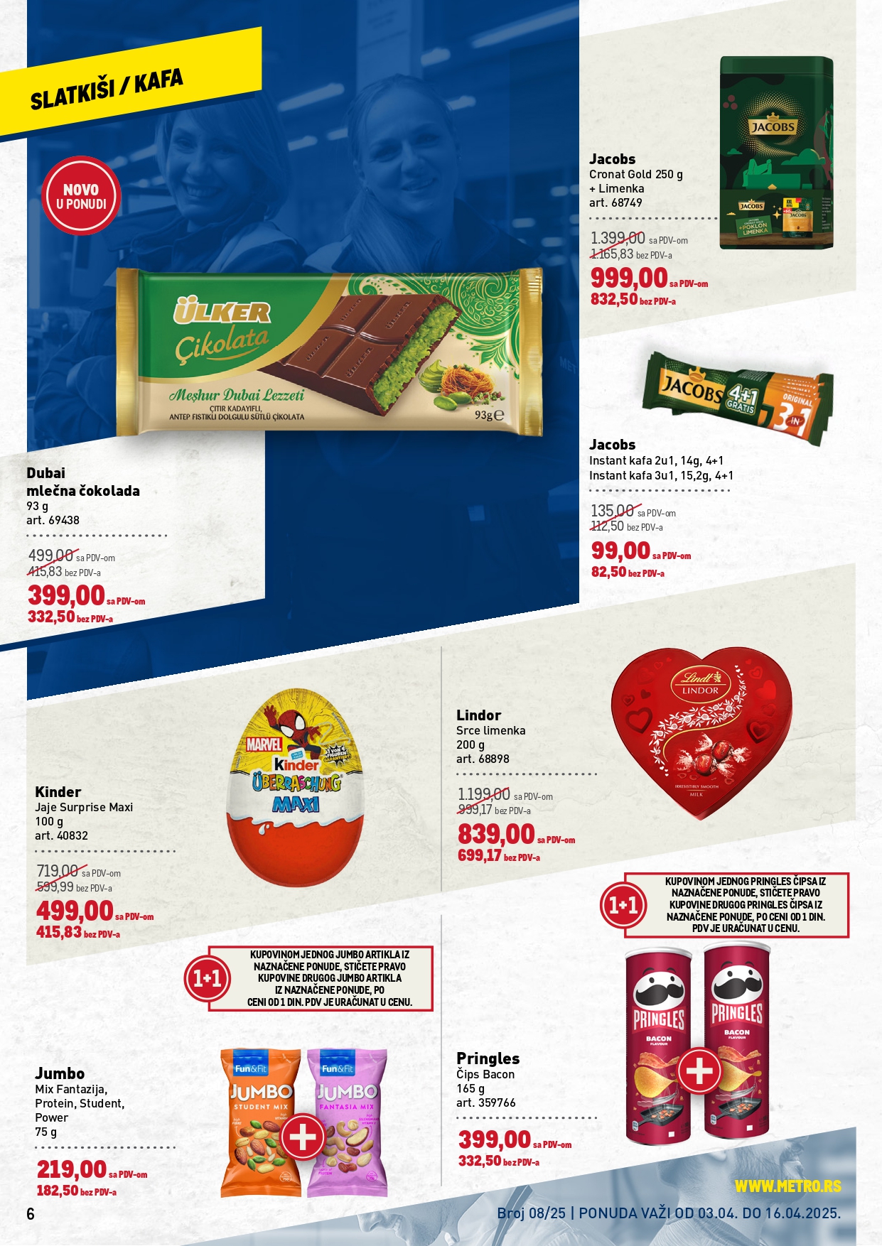 Metro katalog PREHRANA/NEPREHRANA 3-16.4.2025.