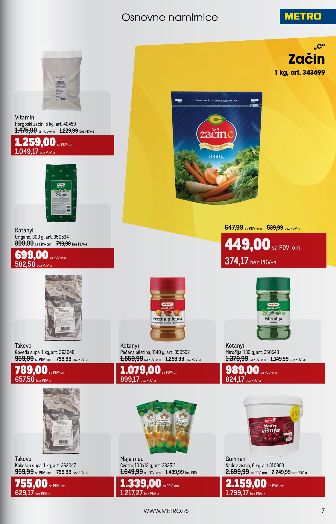 Metro katalog UGOSTITELJI 1-31.5.2025.