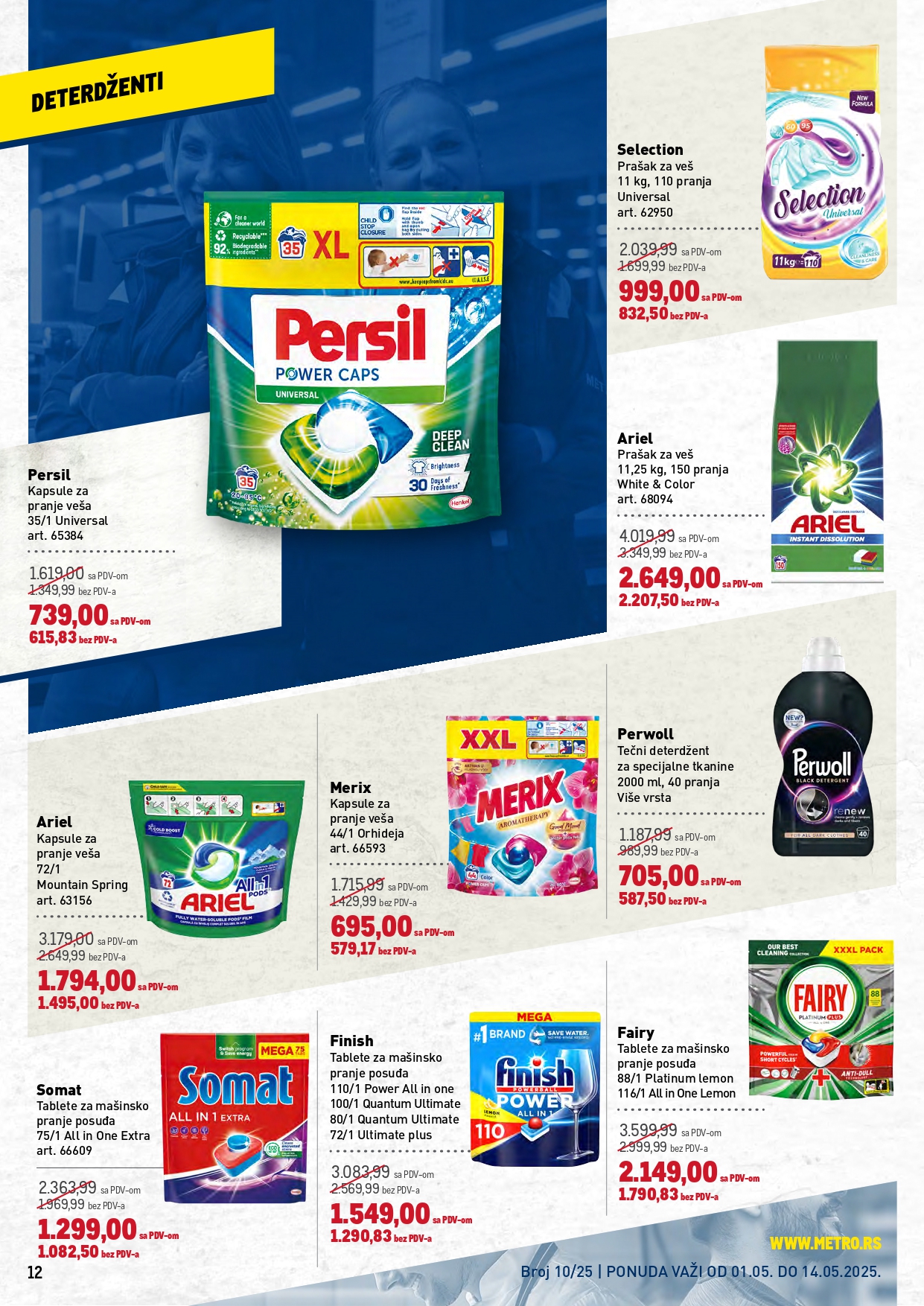 Metro katalog PREHRANA/NEPREHRANA 1-14.5.2025.