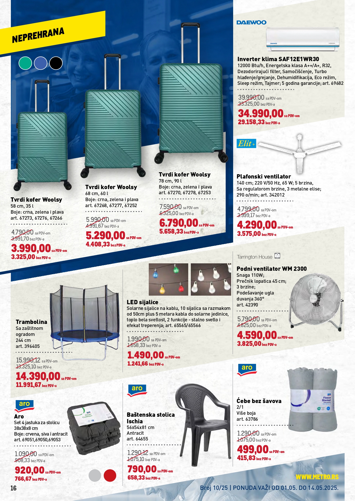 Metro katalog PREHRANA/NEPREHRANA 1-14.5.2025.