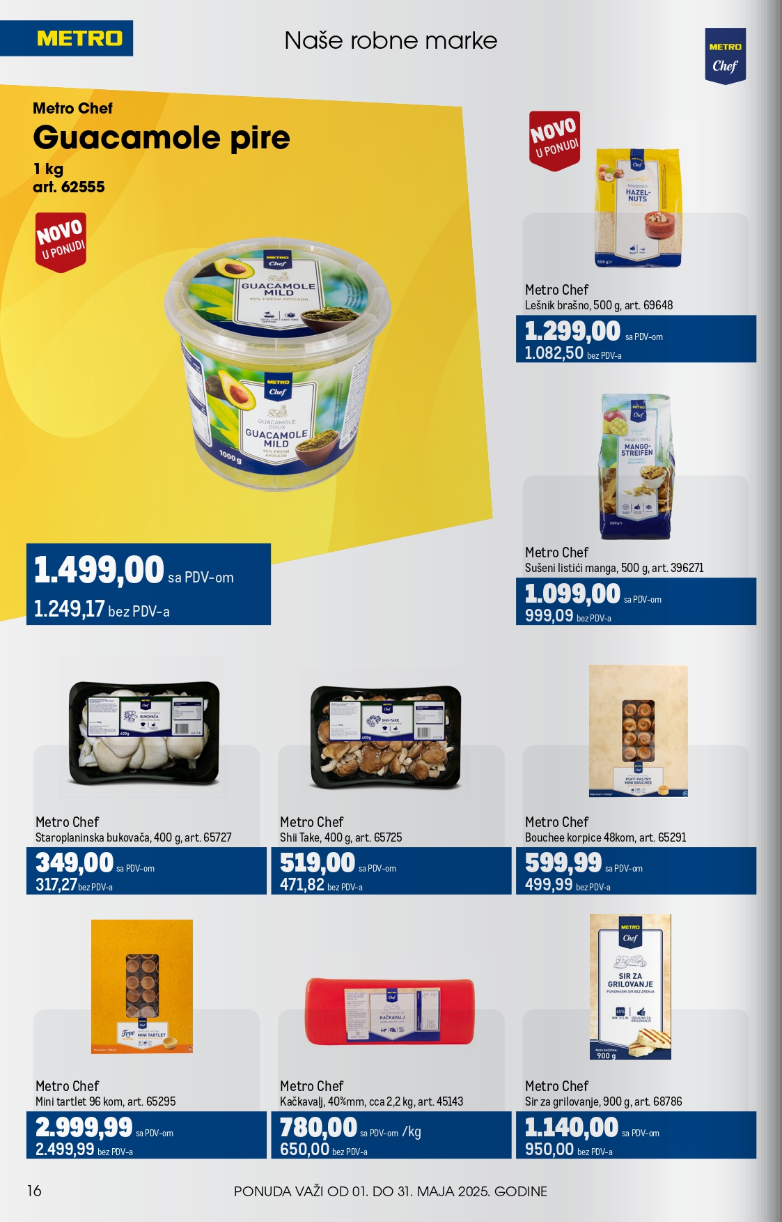 Metro katalog UGOSTITELJI 1-31.5.2025.