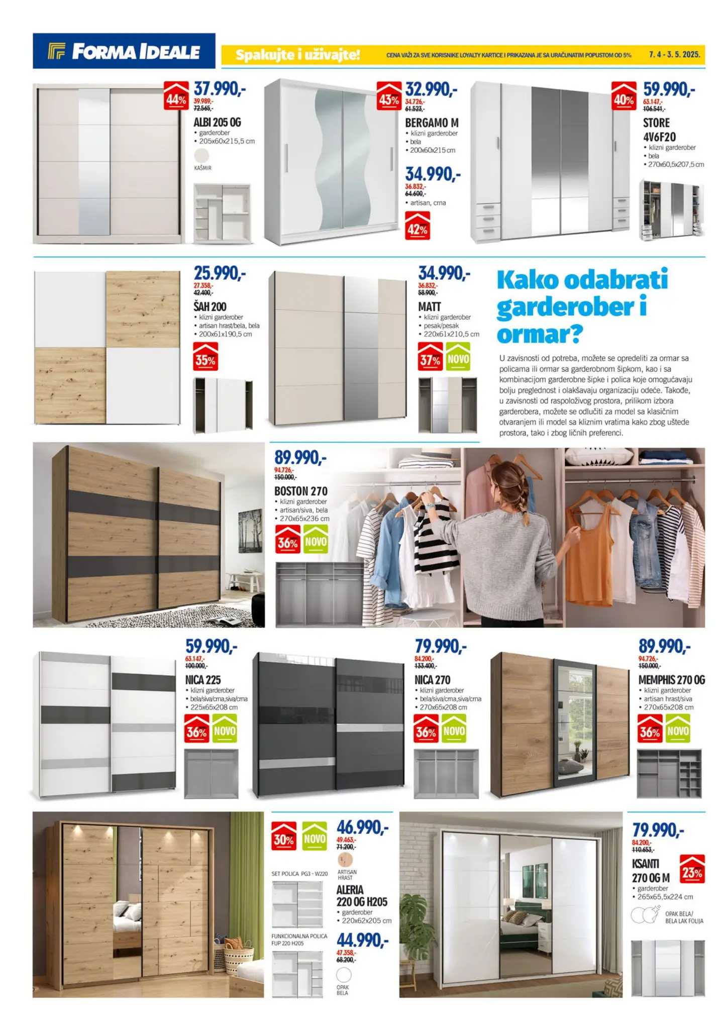 Forma Ideale katalog ORMARI 7.4-3.5.2025.