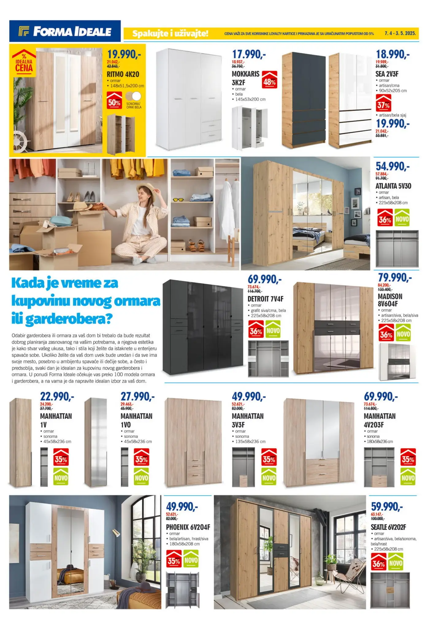 Forma Ideale katalog ORMARI 7.4-3.5.2025.
