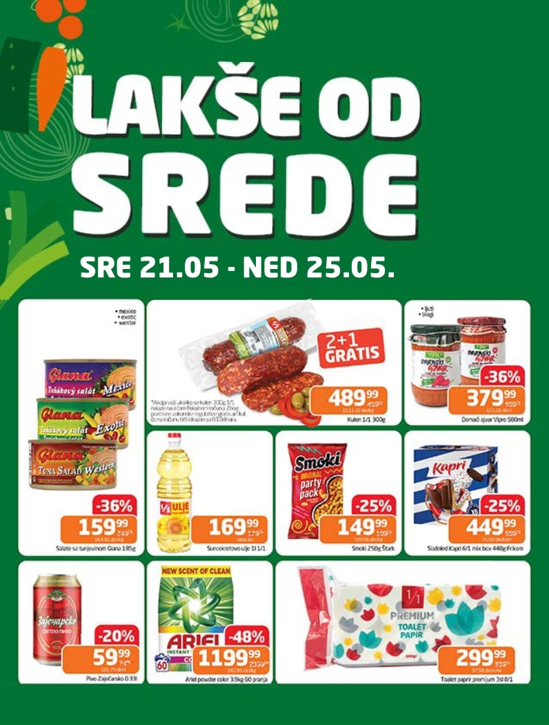 Gomex katalog LAKŠE OD SREDE 21-25.5.2025.