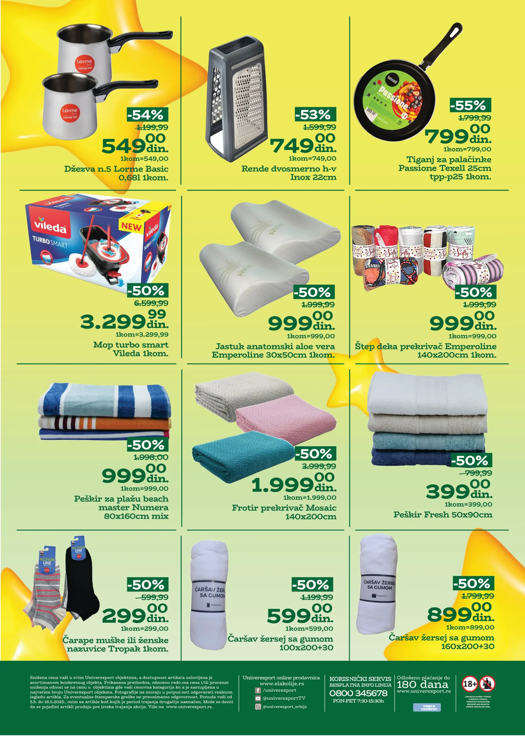 Univerexport katalog CENE PADALICE 5-18.5.2025.