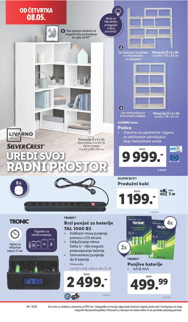 Lidl katalog NEPREHRANA 8-14.5.2025.
