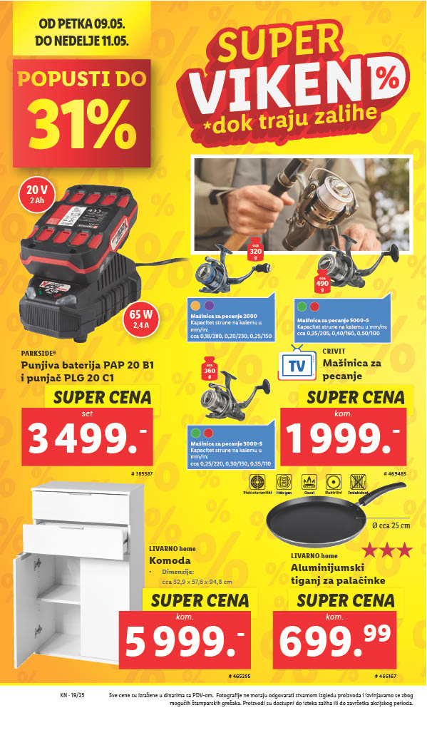 Lidl katalog NEPREHRANA 8-14.5.2025.