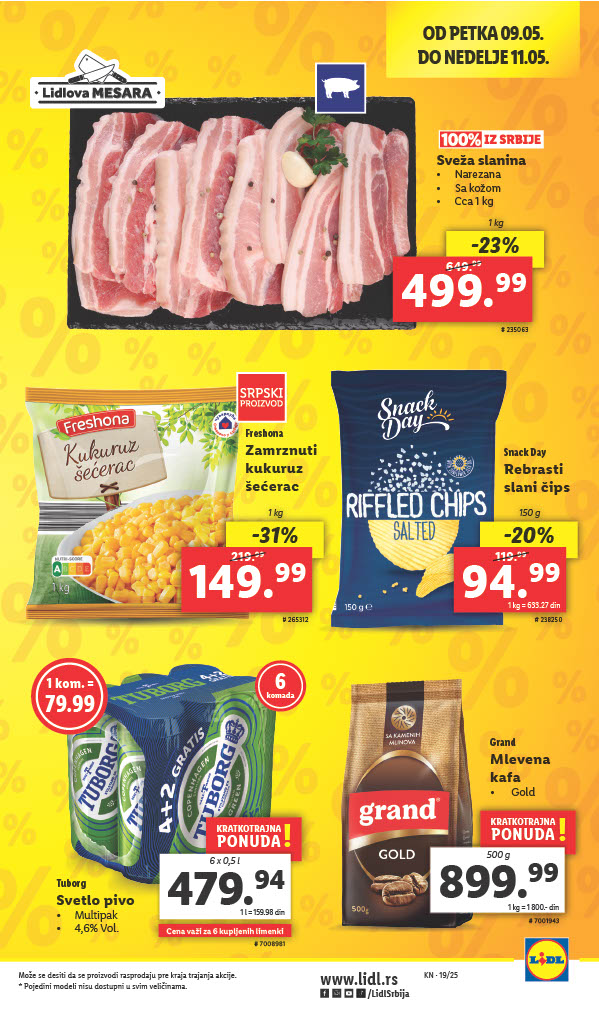 Lidl katalog NEPREHRANA 8-14.5.2025.