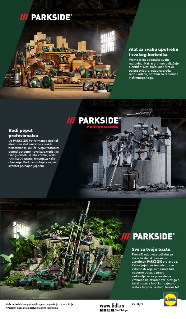 Lidl katalog NEPREHRANA 8-14.5.2025.