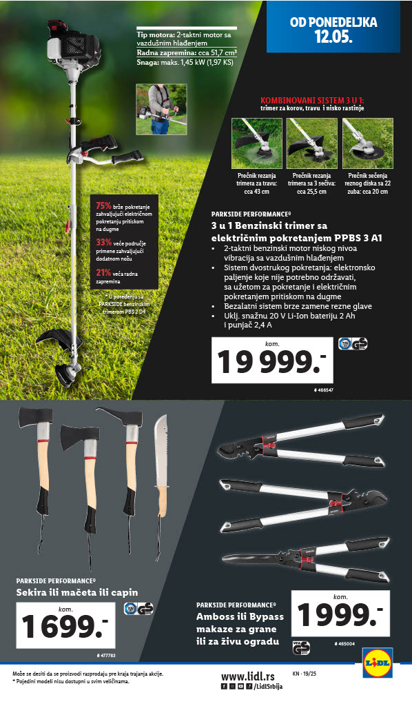 Lidl katalog NEPREHRANA 8-14.5.2025.