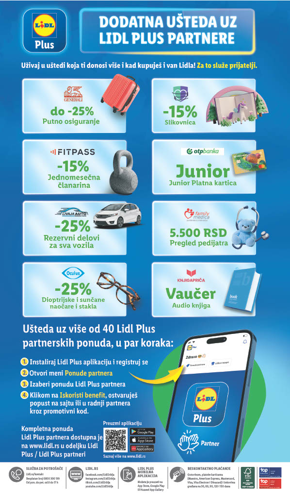 Lidl katalog NEPREHRANA 8-14.5.2025.