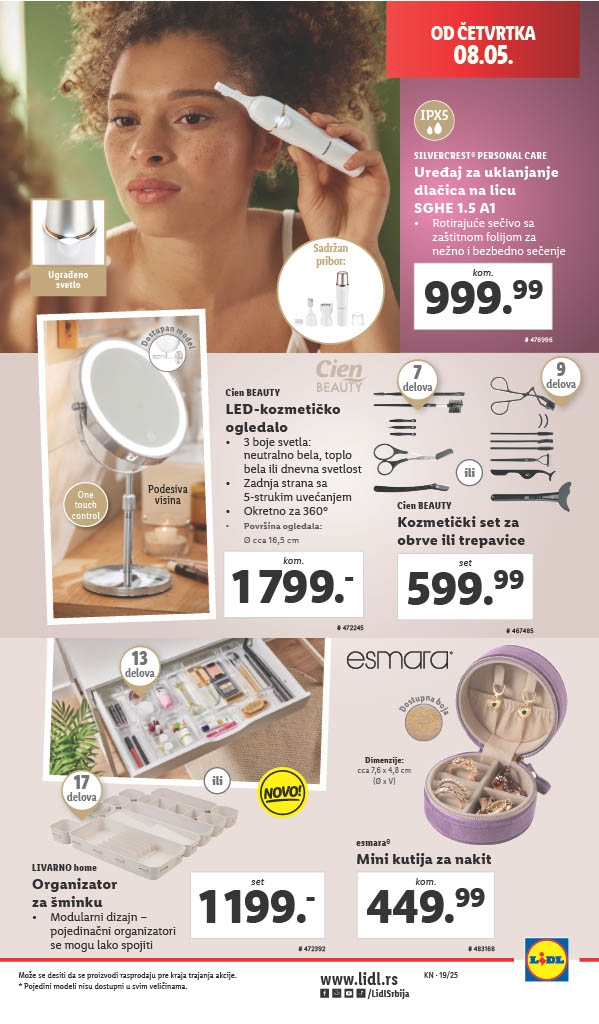 Lidl katalog NEPREHRANA 8-14.5.2025.