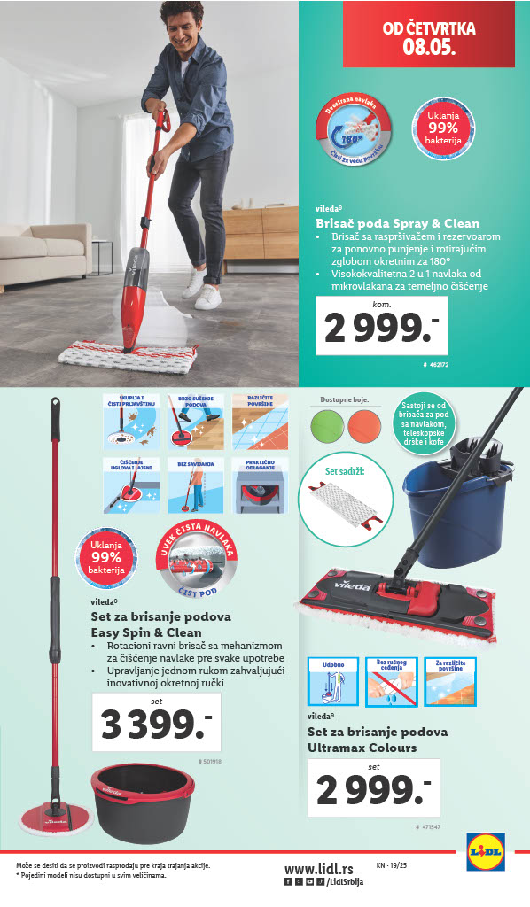 Lidl katalog NEPREHRANA 8-14.5.2025.