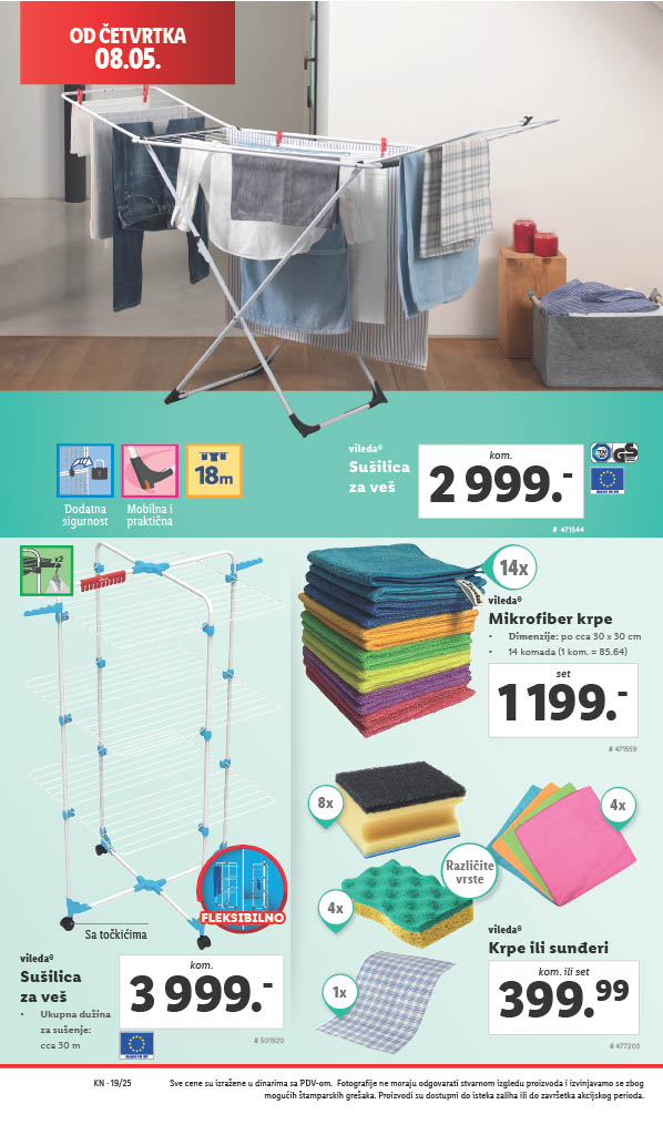 Lidl katalog NEPREHRANA 8-14.5.2025.