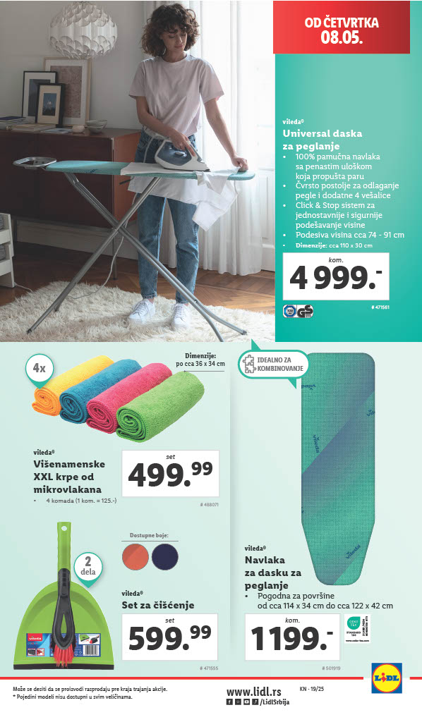 Lidl katalog NEPREHRANA 8-14.5.2025.