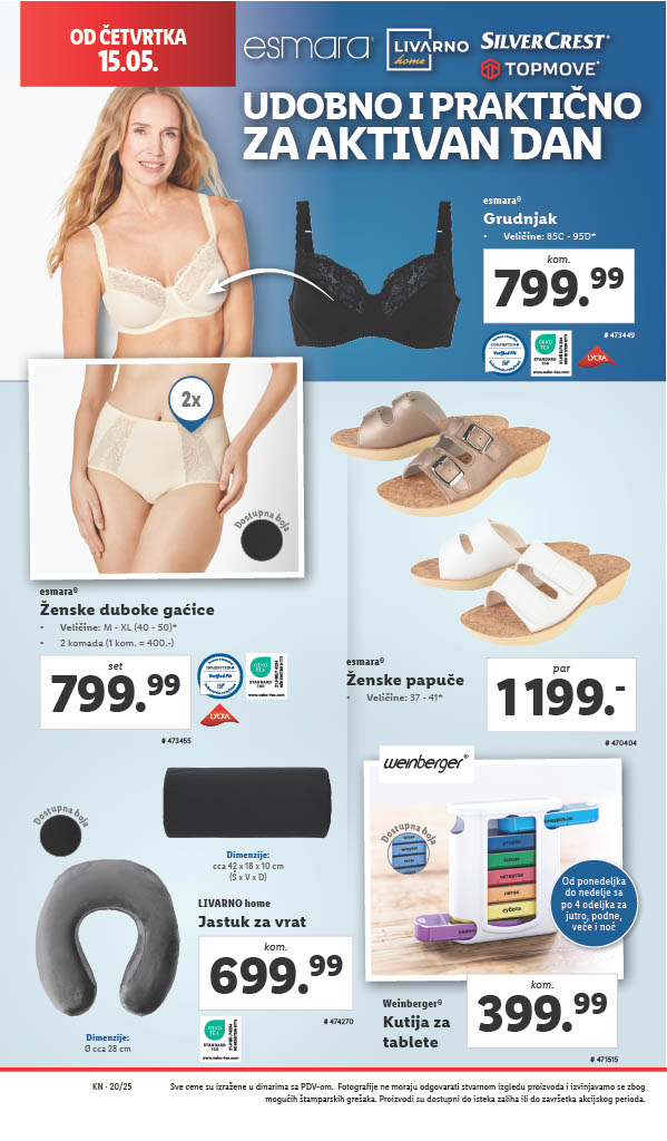 Lidl katalog NEPREHRANA 15-21.2025.