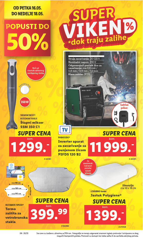 Lidl katalog NEPREHRANA 15-21.2025.