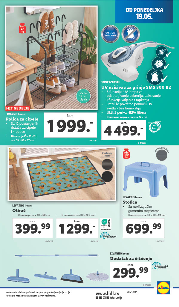 Lidl katalog NEPREHRANA 15-21.2025.