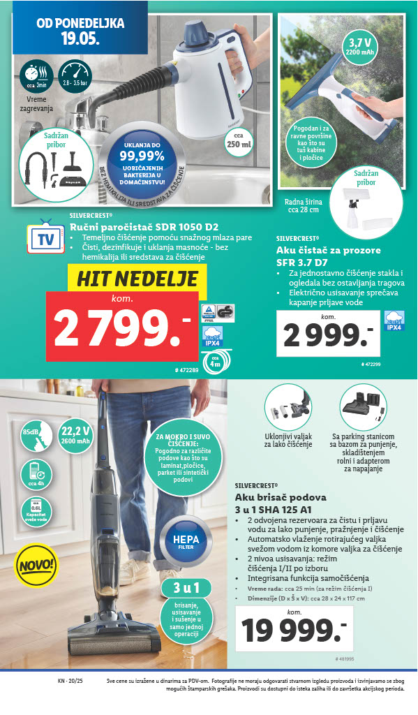 Lidl katalog NEPREHRANA 15-21.2025.