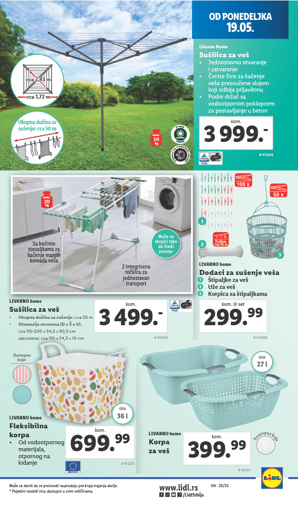 Lidl katalog NEPREHRANA 15-21.2025.