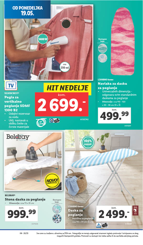 Lidl katalog NEPREHRANA 15-21.2025.