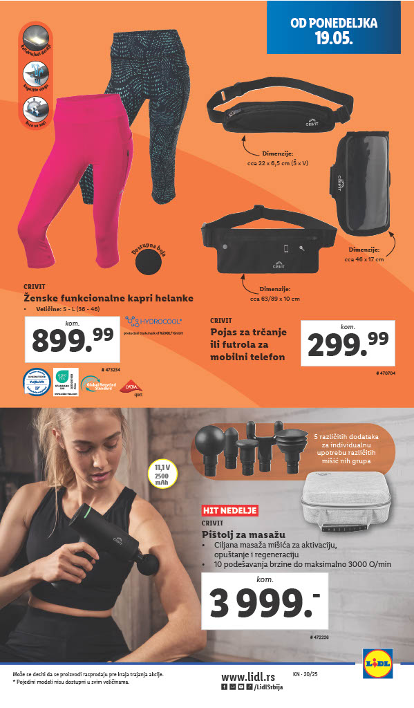 Lidl katalog NEPREHRANA 15-21.2025.