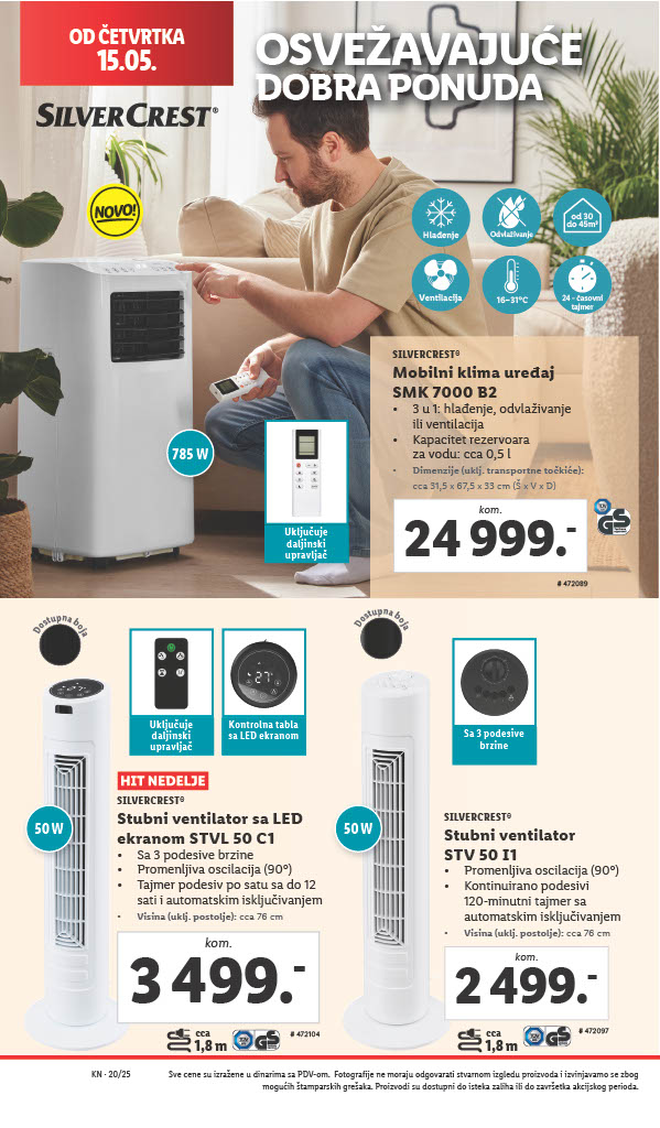 Lidl katalog NEPREHRANA 15-21.2025.