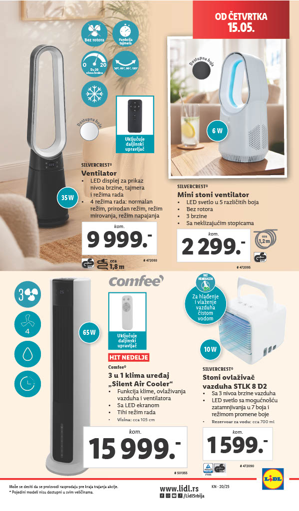 Lidl katalog NEPREHRANA 15-21.2025.