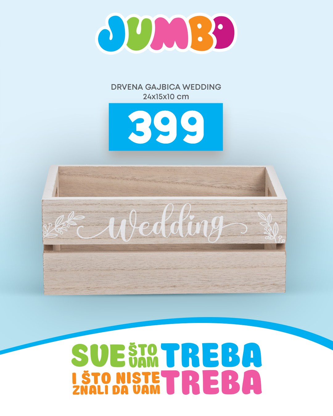 Jumbo VENČANJE maj/jun 2025.