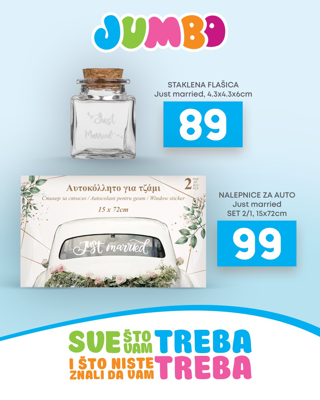 Jumbo VENČANJE maj/jun 2025.