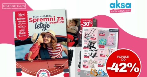 Aksa katalog LETNJE AVANTURE 1-30.5.2025.