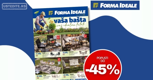 Forma Ideale katalog VAŠA BAŠTA 5-31.5.2025.