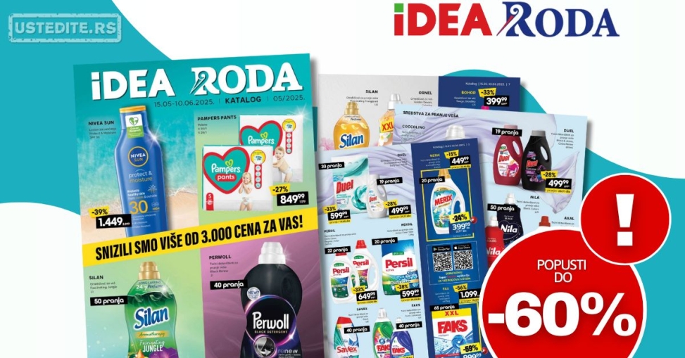 Roda & Idea katalog NEPREHRANA 15.5-10.6.2025.