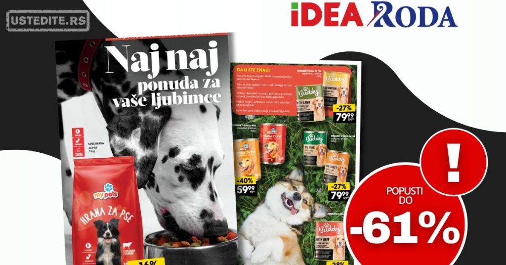 Roda & Idea katalog KUĆNI LJUBIMCI 15.5-11.6.2025.
