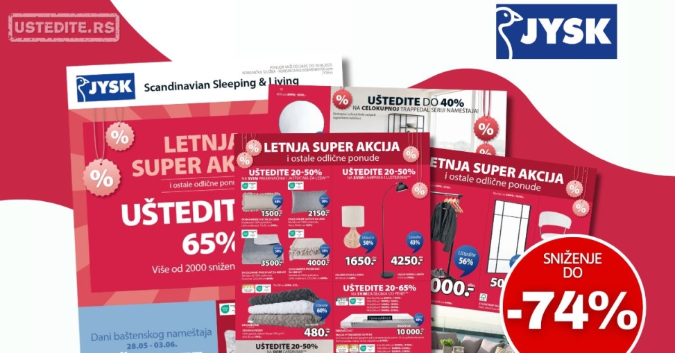 Jysk katalog 28.5-10.6.2025.