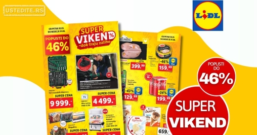 Lidl VIKEND AKCIJA 30.5-1.6.2025.