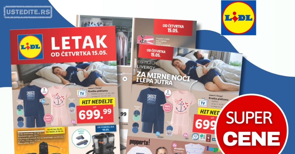 Lidl katalog NEPREHRANA 15-21.2025.