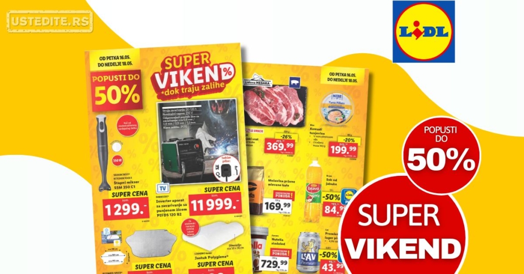 Lidl VIKEND AKCIJA 16-18.5.2025.