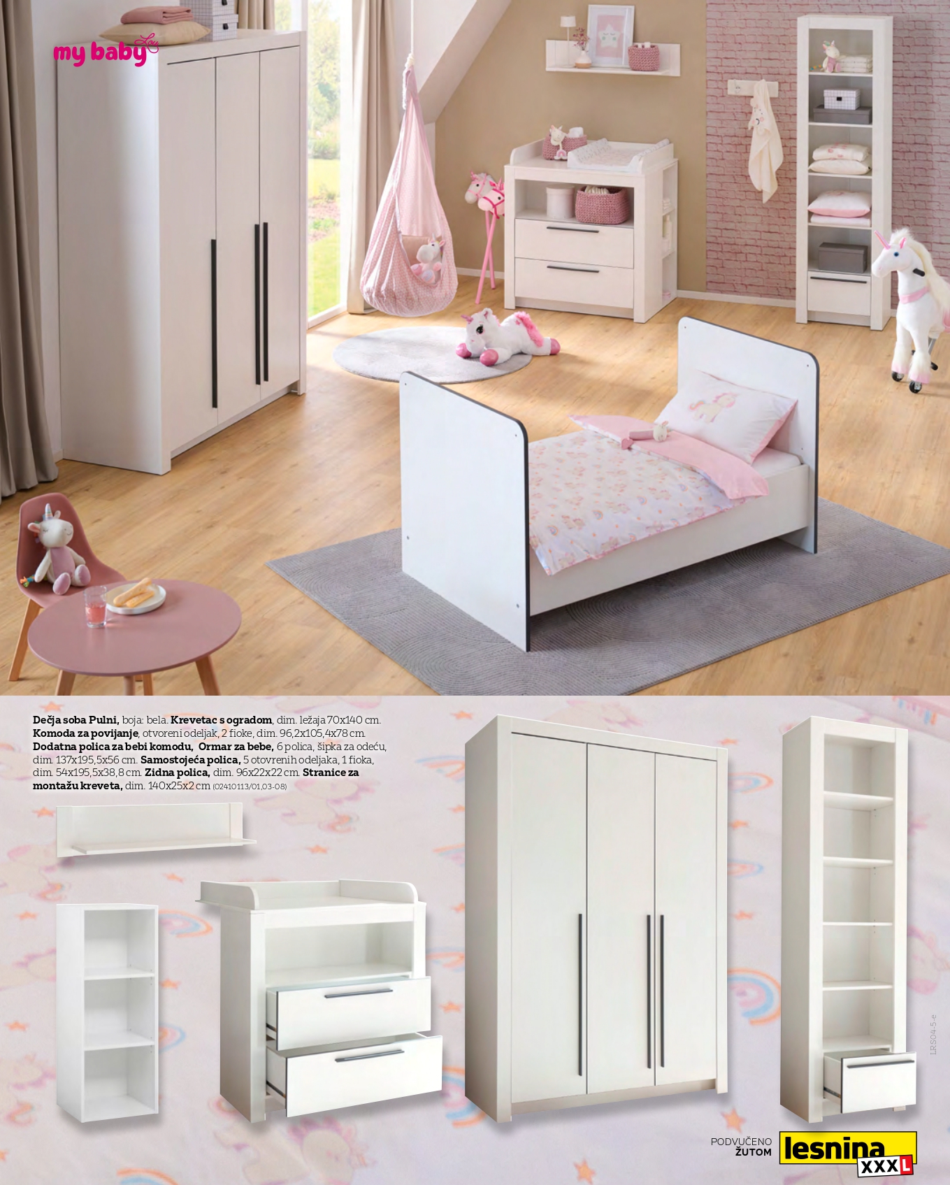 Lesnina XXXL katalog BABY ASORTIMAN maj 2025.