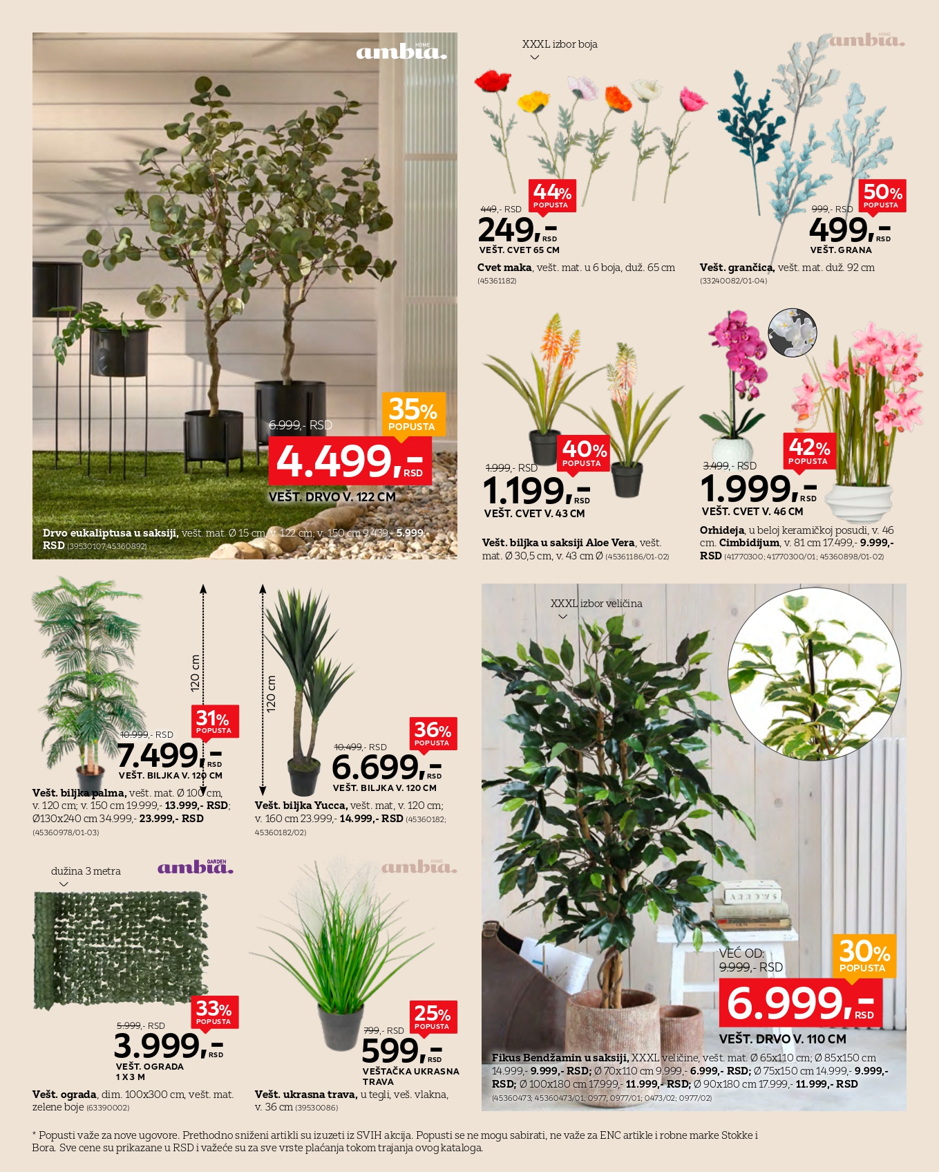 Lesnina XXXL katalog SPECIJAL DEKORACIJA 20.5-15.6.2025.
