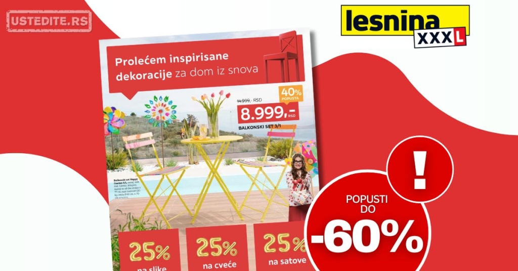 Lesnina XXXL katalog SPECIJAL DEKORACIJA 20.5-15.6.2025.