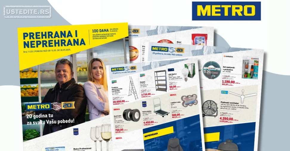 Metro katalog PREHRANA/NEPREHRANA 15-28.5.2025.