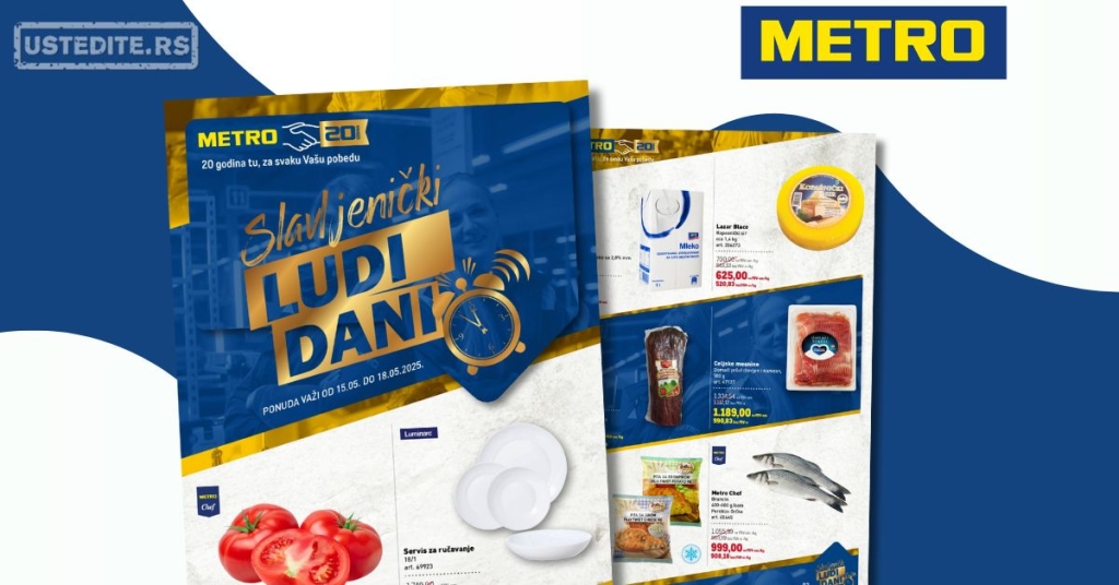 Metro katalog SLAVLJENIČKI DANI 15-18.5.2025.