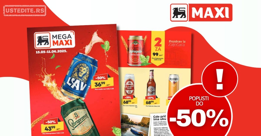 Mega Maxi katalog PIVSKO ISKUSTVO 15.5-11.6.2025.