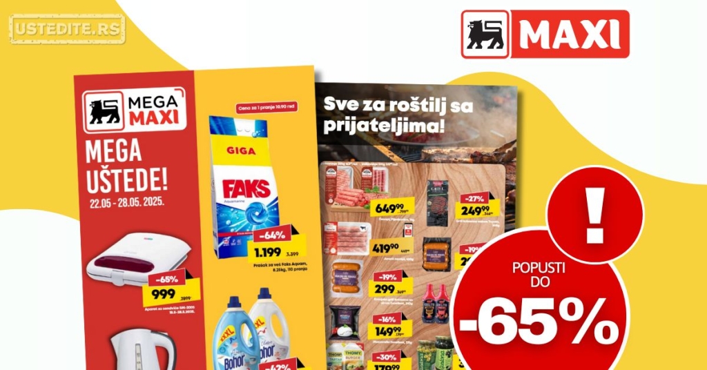 Mega Maxi katalog 22-28.5.2025.