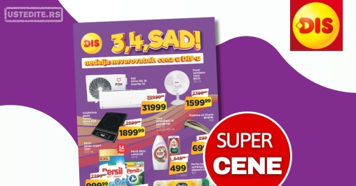 Dis SUPER AKCIJA 26-31.5.2025.