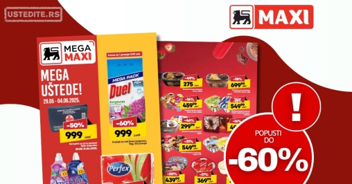 Mega Maxi katalog 29.5-4.6.2025.