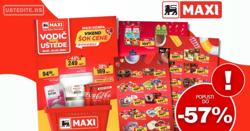 Mega Maxi katalog VODIČ KROZ UŠTEDE 29.5-4.6.2025.